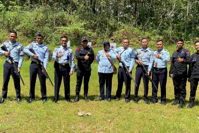 Lapas Narkotika Pamekasan Perkuat Sinergi dengan Satbrimob Polda Jatim