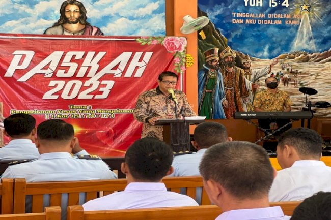 Sukacita Perayaan Paskah di Lapas Narkotika Pamekasan