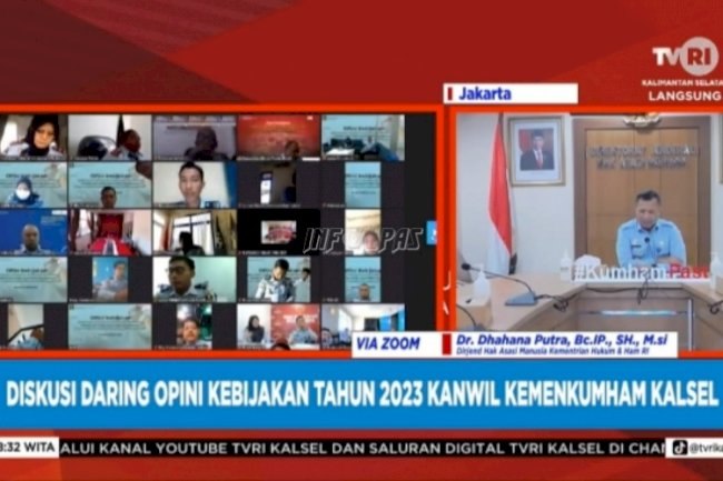 Lapas Narkotika Karang Intan Dukung Upaya Atasi Overstay di Lapas/Rutan