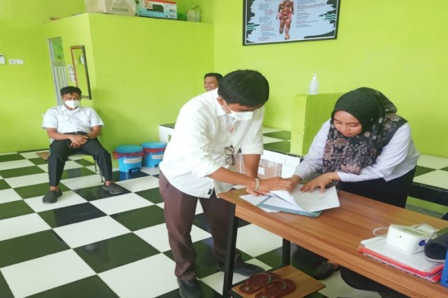 Percepatan Izin Klinik, Rutan Sinjai Kedatangan Perwakilan DLHK Kab. Sinjai