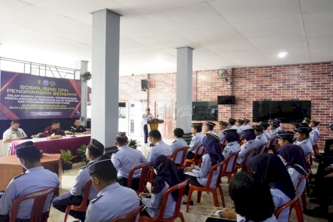 Lapas Narkotika Karang Intan-BNNP Kalsel Sosialisasikan P4GN