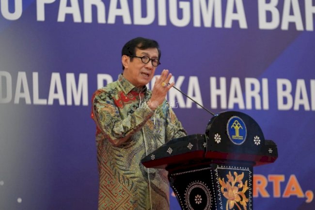 Menkumham: Perubahan Paradigma Pemidanaan Indonesia Suatu Keniscayaan