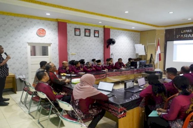 Lapas Narkotika Karang Intan Dapat Pendampingan Penerapan Manajemen Risiko dari Inspektorat Wilayah III