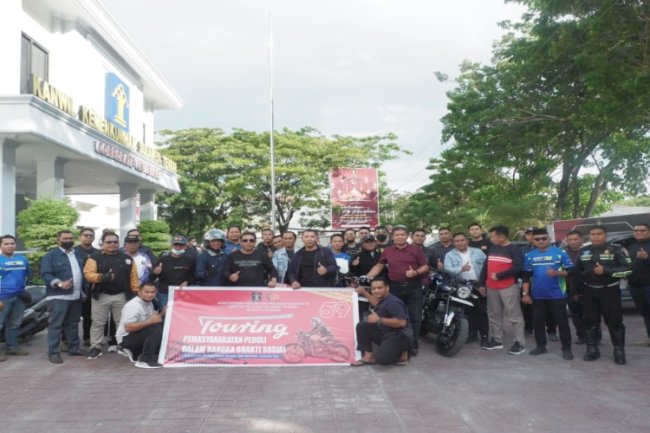 Bersama Kanwil Kemenkumham Sulteng, LPKA Palu Tabur Berkah Ramadan