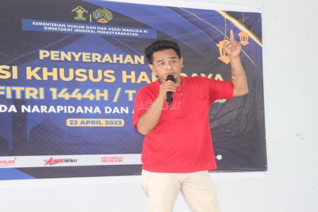 Jadi Juri Lomba Karaoke di Rutan Kuala Kapuas, Kadivpas Puji Pembinaan Warga Binaan