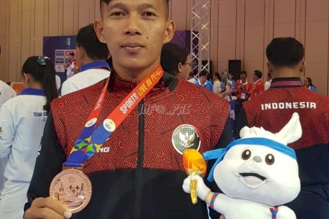ASN Lapas Tabanan Persembahkan Medali bagi Indonesia di SEA Games Kamboja