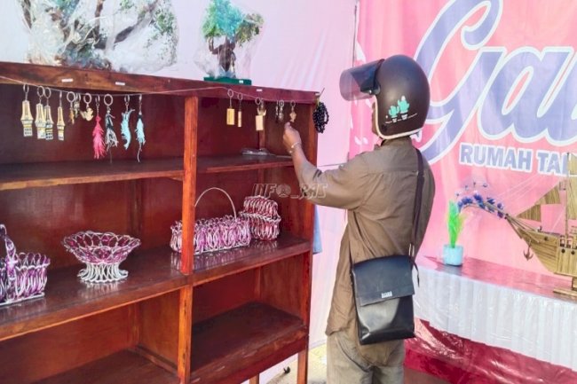 Rutan Selayar Pamerkan Produk Warga Binaan di Pameran STQH XXXIII Sulsel
