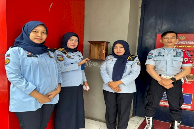 Keberadaan Kotak Pengaduan Tingkatkan Pelayanan Publik di Lapas Perempuan Palembang