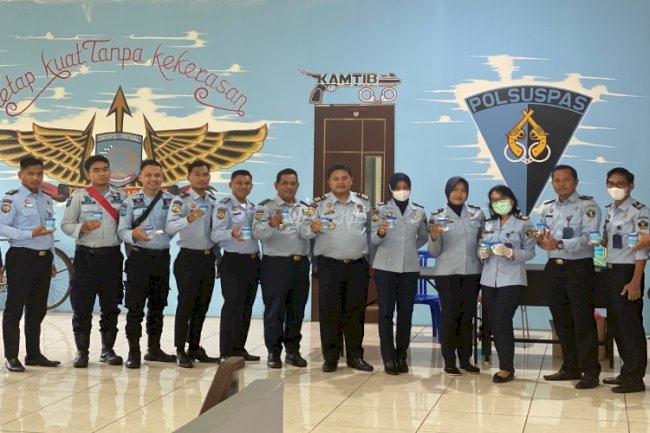 Tes Urine Petugas, Komitmen Lapas Banjarbaru Perangi Narkoba