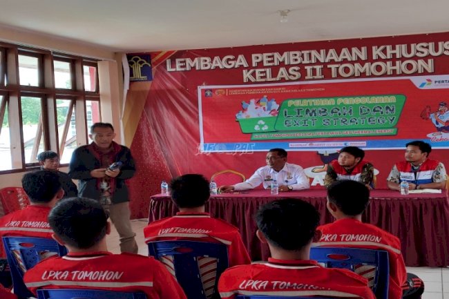 Gandeng PGE Lahendong, LPKA Tomohon Gelar Pelatihan Pengolahan Limbah dan Exit Strategy