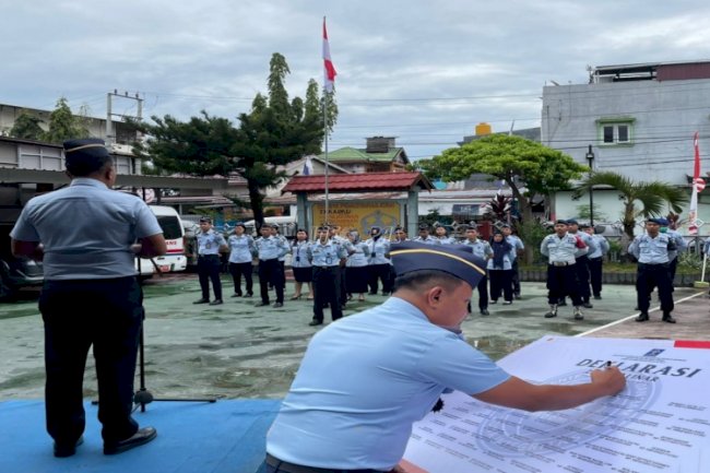Zero Halinar Terus Dideklarasikan Jajaran Pemasyarakatan