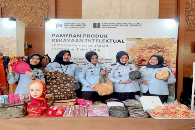 Lapas Perempuan Palembang Pamerkan Karya Warga Binaan di Acara Mobile Intellectual Property Clinic