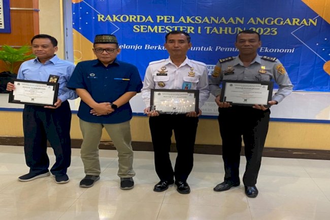 Lapas Baubau Raih Terbaik II Pengelolaan Anggaran dari Kanwil DJPb Sultra