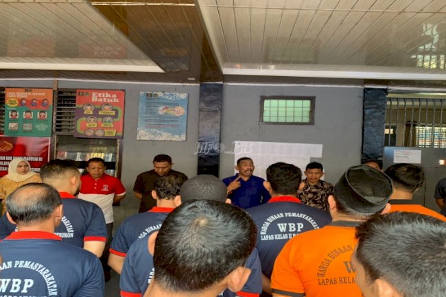 Lapas Lhoksukon Sosialisasikan Aturan dan Tata Tertib bagi Warga Binaan