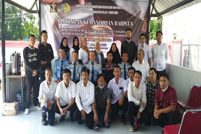 Bapas Tangerang Gandeng Mkopi dalam Pelatihan Kemandirian Klien Pemasyarakatan