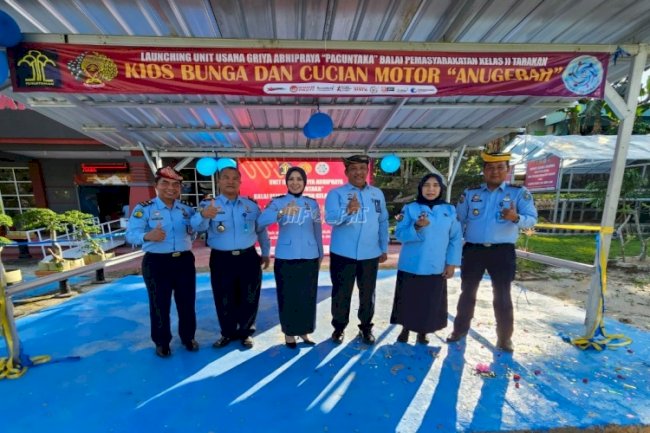 Bapas Tarakan Resmikan Unit Usaha “Anugerah” dan Sepakati Kerja Sama dengan Pemkot Tarakan