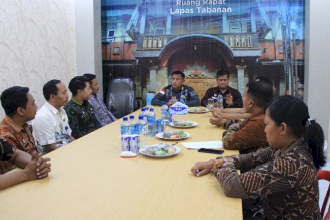 Lapas Tabanan Kedatangan Tim Intelijen Ditjenpas, Ini Bahasannya