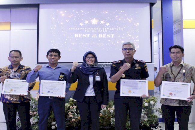 Lapas Tanjungpandan Raih Penghargaan Terbaik I IKPA dari KPPN Tanjungpandan