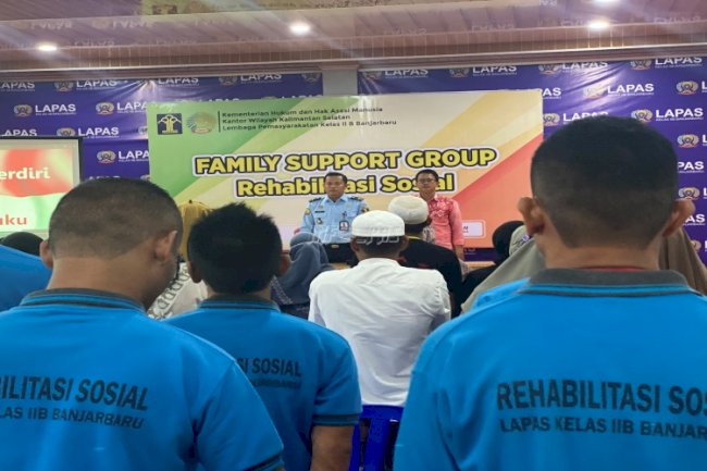 Family Support Group Lapas Banjarbaru Hadirkan Keluarga Warga Binaan 