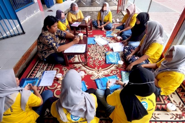Bersama IKAI, Lapas Perempuan Palembang Gelar Konseling Sosial Warga Binaan