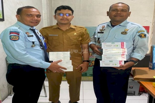 Sinergi LPKA Medan & Dinkes Kota Medan Berbuah 200 Alat Rapid Test HIV