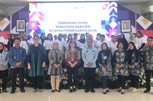 Gandeng Kemenperin, Lapas Perempuan Tangerang Gelar Sejumlah Bimtek bagi Warga Binaan 