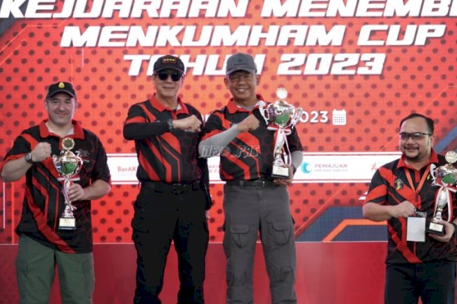 Turnamen Menembak Sambut Hari Kemenkumham, Ajang Perkuat Sinergi dengan Stakeholder dan Mitra