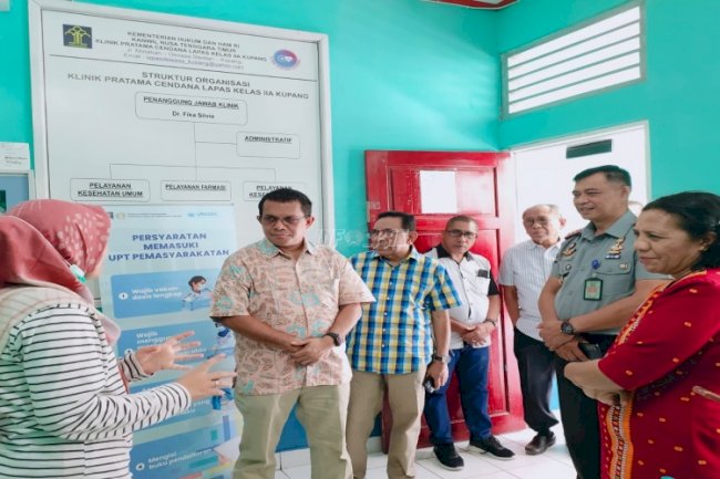 Kedatangan Wakil Ketua dan Anggota DPR RI, Ini Komitmen Lapas Kupang