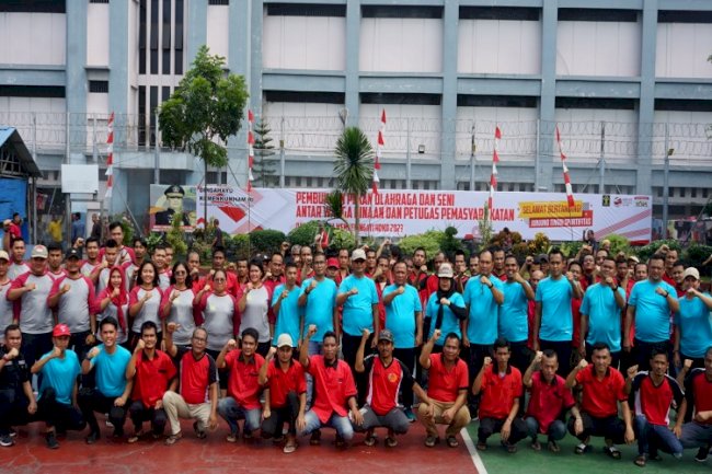 Pekan Olahraga Lapas Medan Dibuka, Kukuhkan Nilai Kebersamaan dan Kekeluargaan 