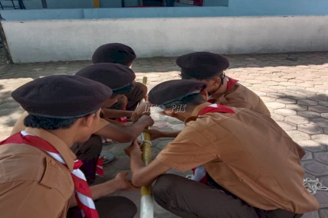 Kegiatan Pramuka Jadi Penguat Pendidikan Karakter Anak Binaan LPKA Medan 
