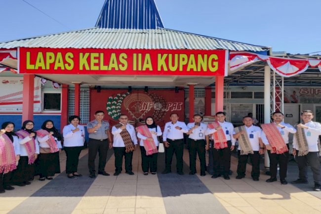 Ditjenpas Apresiasi Dapur dan Klinik Pratama Lapas Kupang