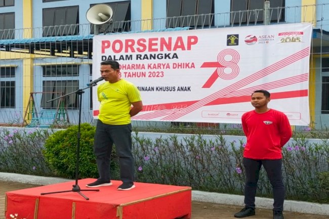 Pembukaan Porsenap Tahun 2023, Ini Pesan Kepala LPKA Medan