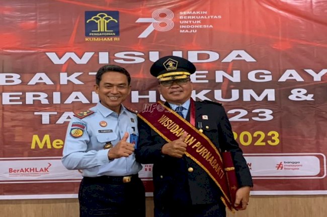 LPKA Medan Lepas 3 Petugasnya pada Wisuda Purnabakti Wilayah Medan