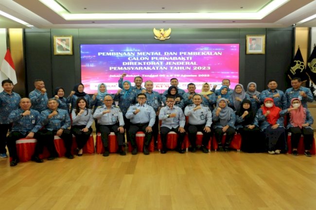 Persiapkan Masa Pensiun, Ditjenpas Adakan Pembekalan Keterampilan Calon Purnabakti