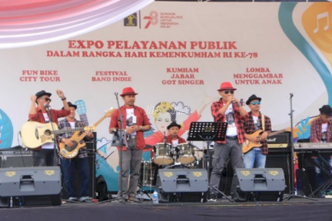 Gebrak Semangat Musikalitas, Rutan Bandung Tampil dalam Festival Indie Band