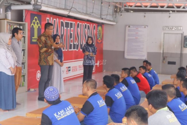 Warga Binaan Rutan Tanjung Redeb Ikuti Kejar Paket Pendidikan Formal