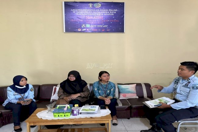 Maksimalkan Penyajian Data, Lapas Palangka Raya Terima Pembinaan Statistik Sektoral BPS 