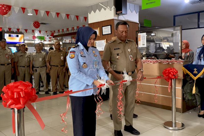 Ruang Layanan Terpadu Bapas Jaksel Diresmikan di PTSP Pemkot Jaksel