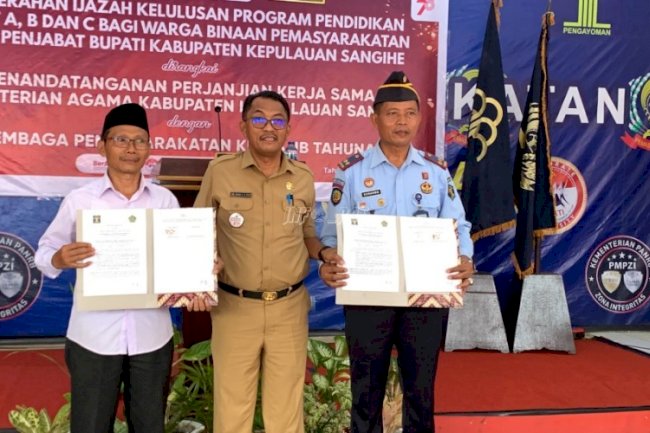 Tingkatkan Pembinaan Keagamaan, Lapas Tahuna Jalin PKS dengan Kemenag Sangihe