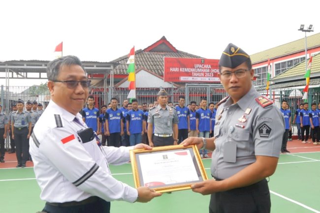 Jajaran Pemasyarakatan Rayakan Hari Jadi Kemenkumham Ke-78