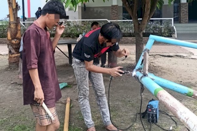 LPKA Medan Gelar Training Kerja Las Listrik bagi Anak Binaan