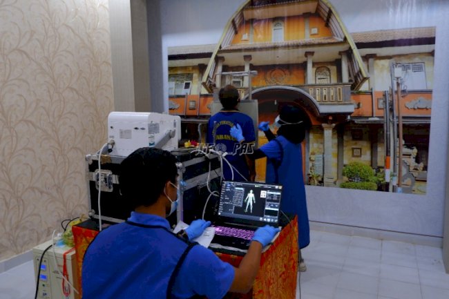 Ratusan Warga Binaan Lapas Tabanan Jalani Skrining ACF TBC