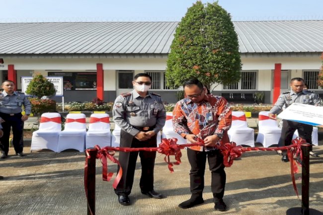 Optimalkan Layanan Warga Binaan, Lapas Purwokerto Gandeng BRI Bangun Gazebo Kunjungan