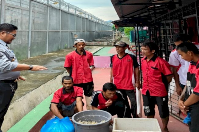 Lapas Medan Kelola Sampah Organik melalui Budidaya Maggot