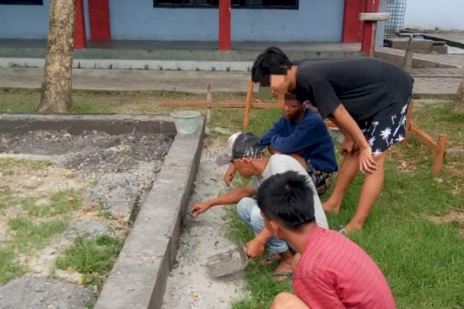 Anak Binaan LPKA Medan Dilatih Pengembangan Keahlian dan Kapabilitas Bidang Konstruksi