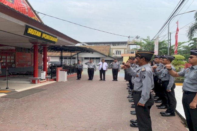 Karutan Pontianak Tegaskan Pentingnya Tri Dharma dan Ikrar Petugas Pemasyarakatan