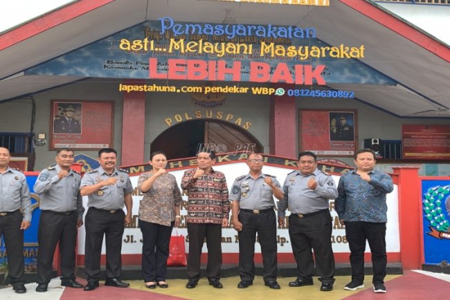 Lapas Tahuna Terima Kunjungan Anggota Ombudsman RI