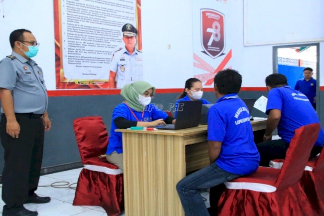 Gandeng Dinkes, Lapas Banyuwangi Gelar Skrining TBC bagi Warga Binaan