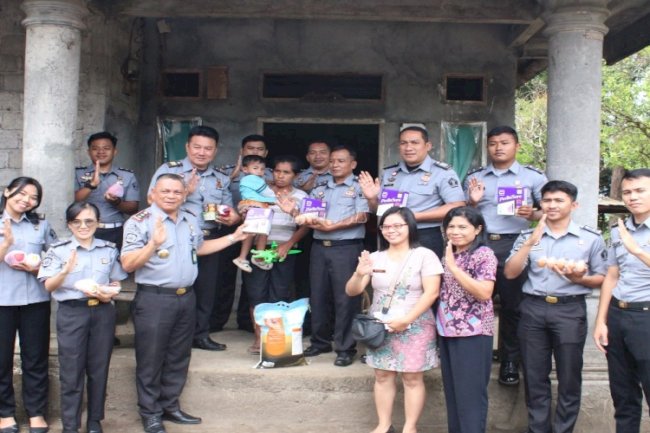 Cegah Stunting, Lapas Ulu Siau Gerak Cepat Pantau Pertumbuhan Anak Asuh