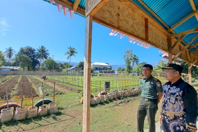 Kebun SAE Warga Binaan Lapas Kalabahi Kedatangan 2 Tamu Istimewa